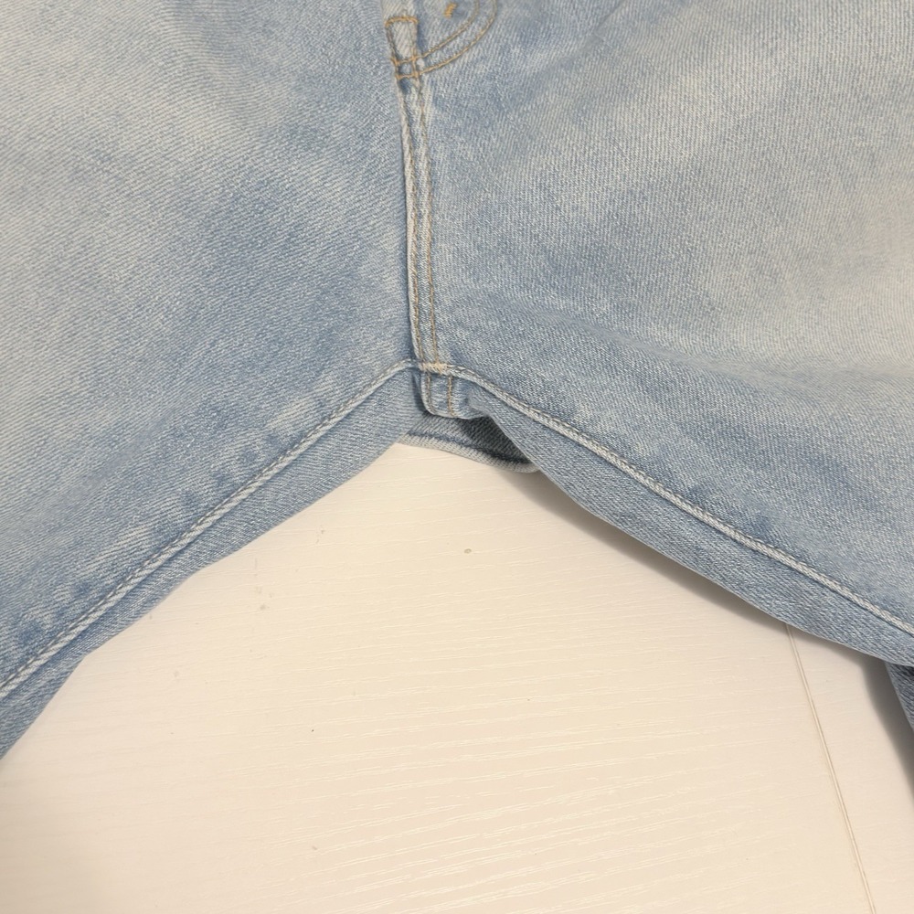 MOTHER Superior High Waisted Hiker Hover Jeans Undone Hem On my Knees Sz 32 - Picture 13 of 16